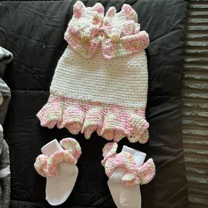 Crochet Handmade Baby Sets